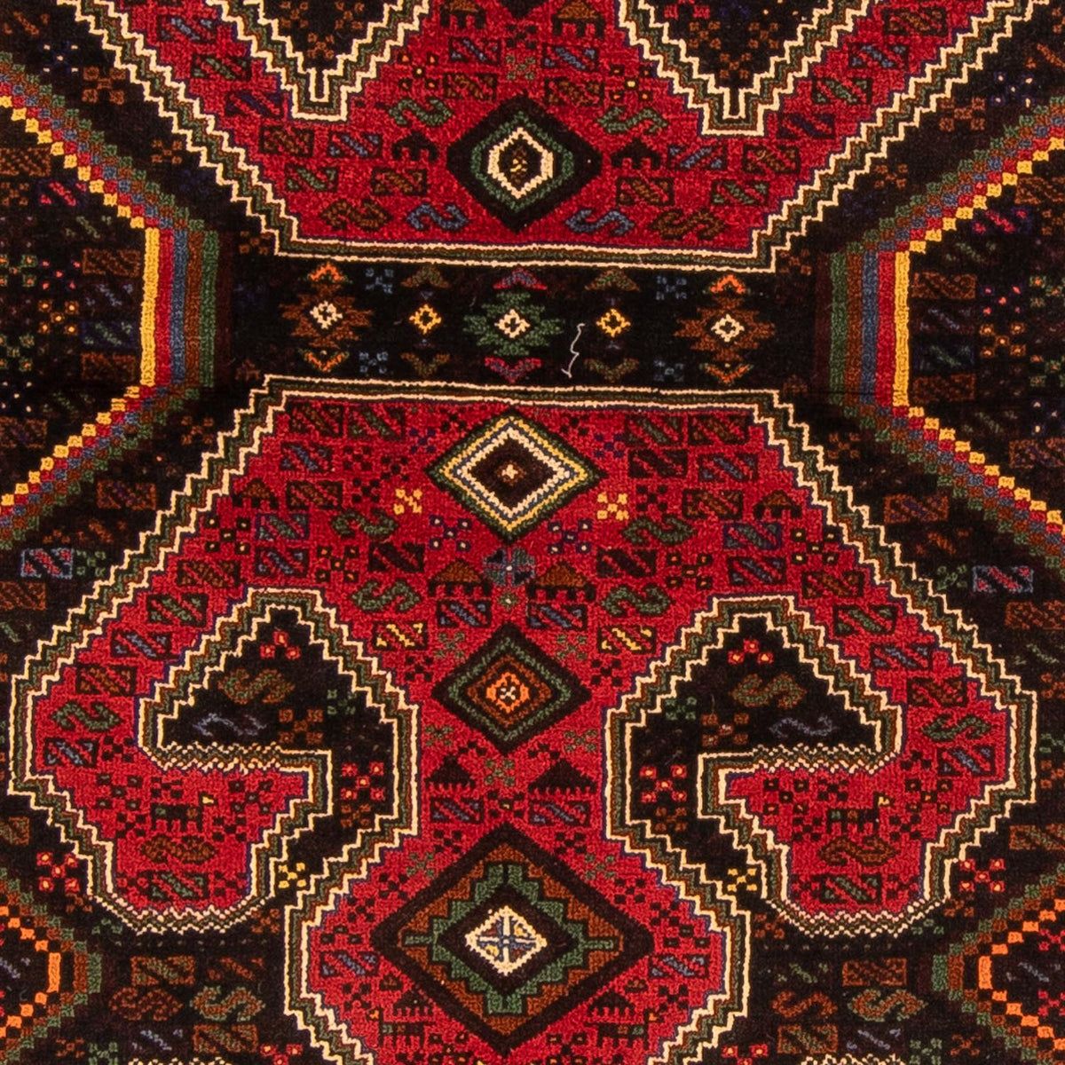 Biegacz Dywan beludżycki - 214 x 115 cm - wielokolorowy