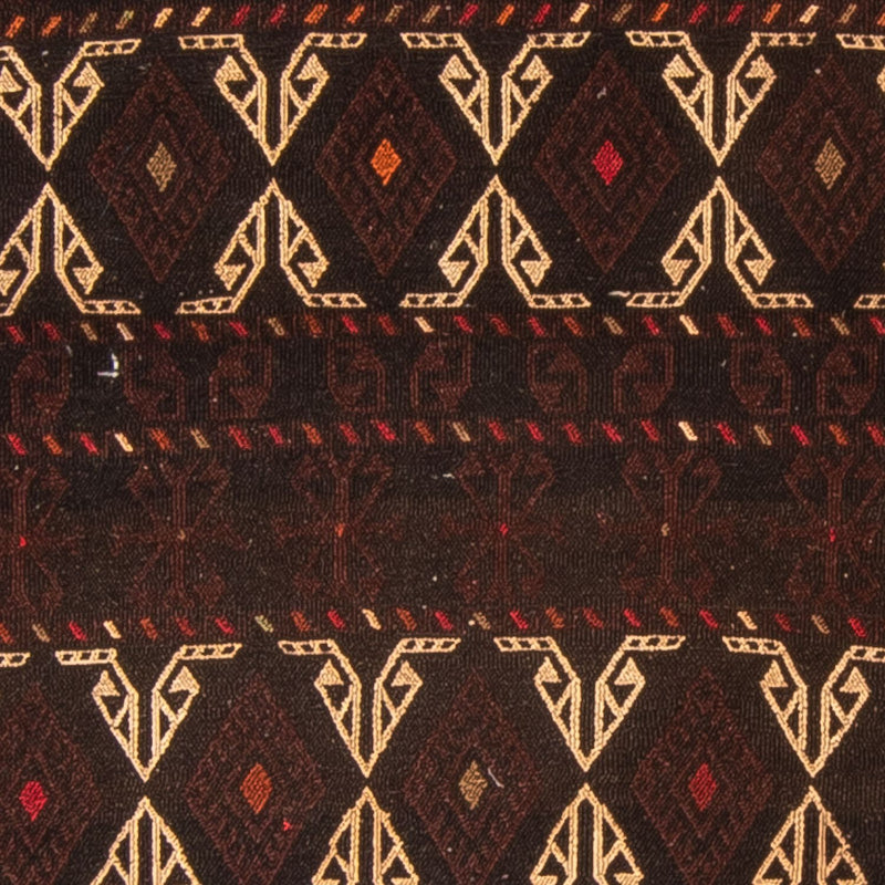 Dywan Kelim - Orientalny - 178 x 118 cm - brązowy