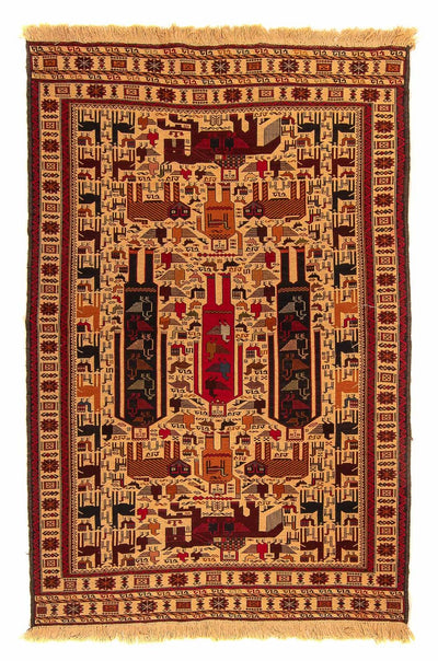 Kilim afgański Dywan 129x197cm