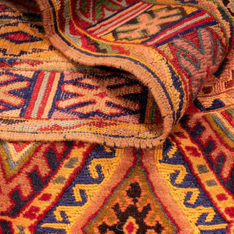 Dywan Kelim - Orientalny - 168 x 132 cm - wielokolorowy