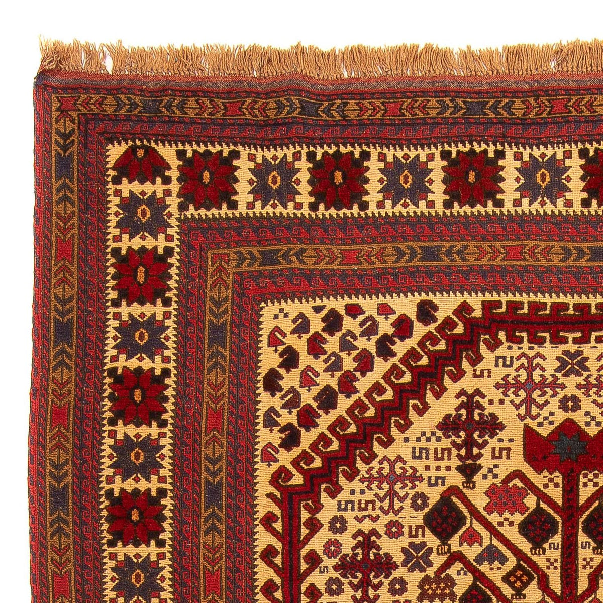 Kilim afgański Dywan 195x268cm