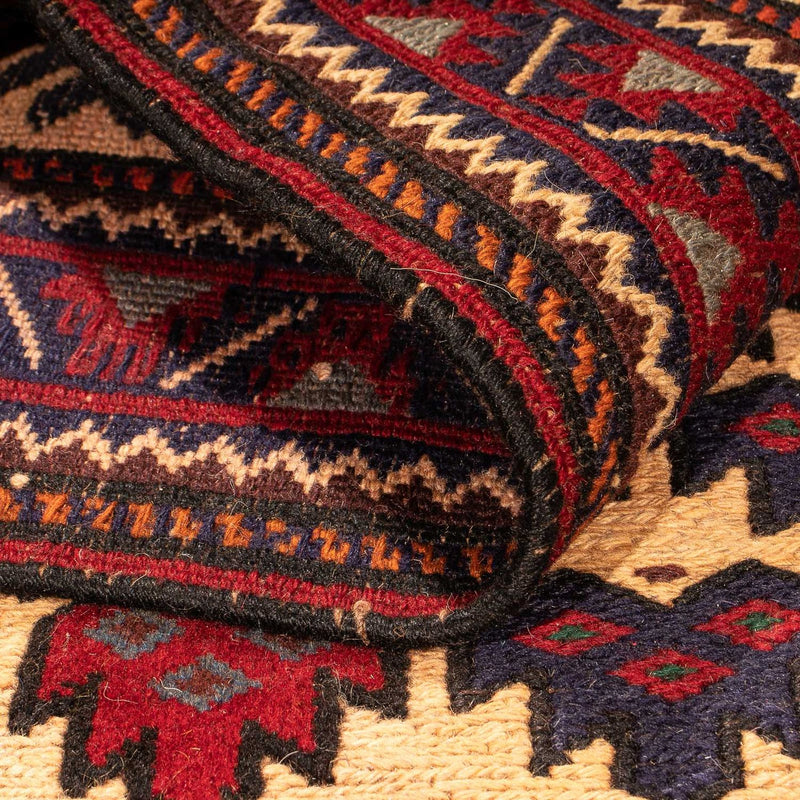 Dywan Kelim - Orientalny - 268 x 195 cm - wielokolorowy