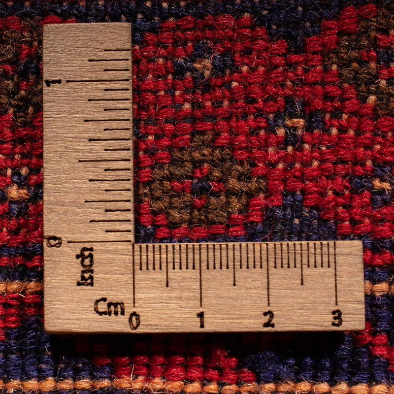 Dywan Kelim - Orientalny - 198 x 151 cm - ciemna czerwień