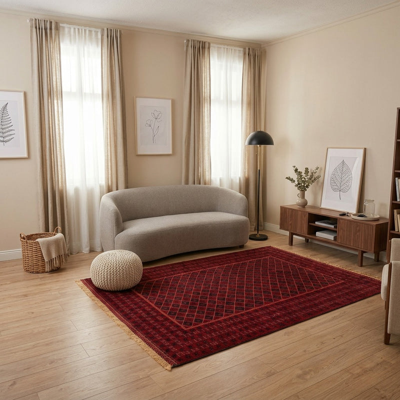 Kilim afgański Dywan 205x289cm