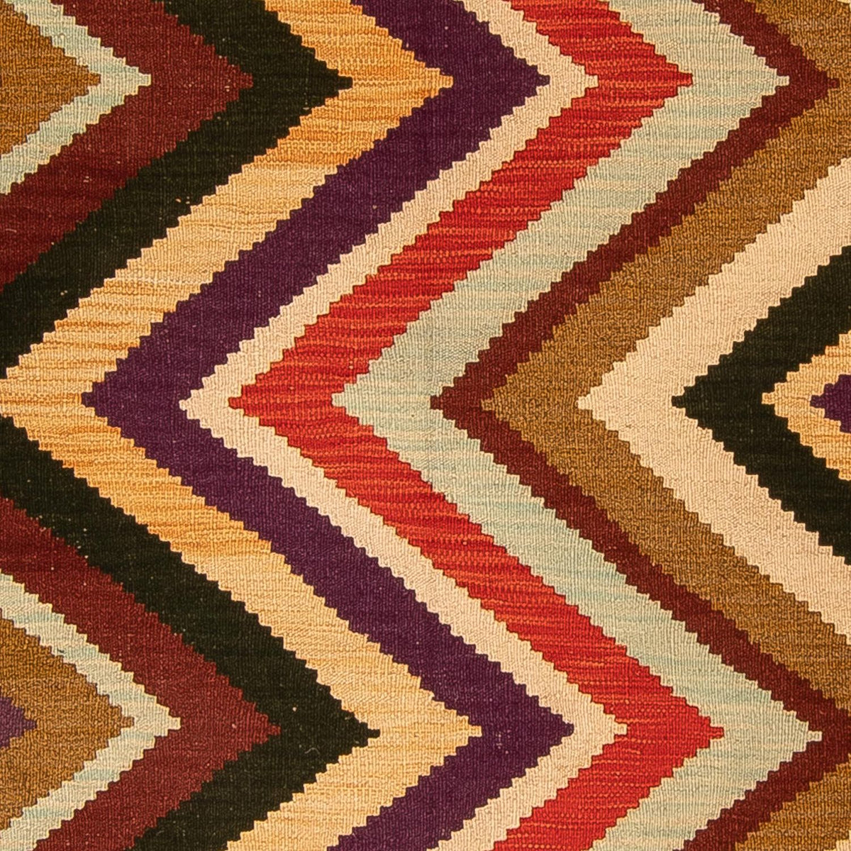 Dywan Kelim - Splash - 203 x 145 cm - wielokolorowy