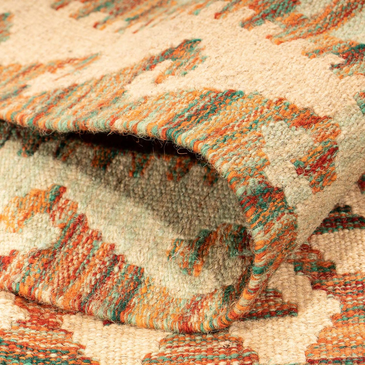 Dywan Kelim - Splash - 155 x 98 cm - wielokolorowy