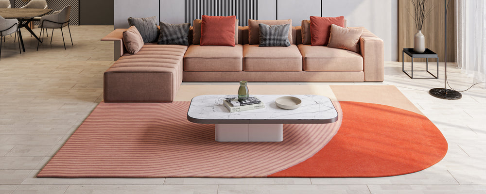 Dywan wełniany - Artsy - prostokątny