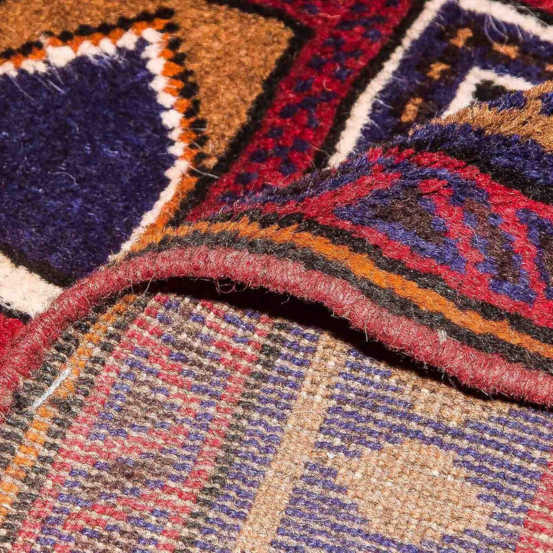 Dywan beludżycki - 130 x 83 cm - wielokolorowy