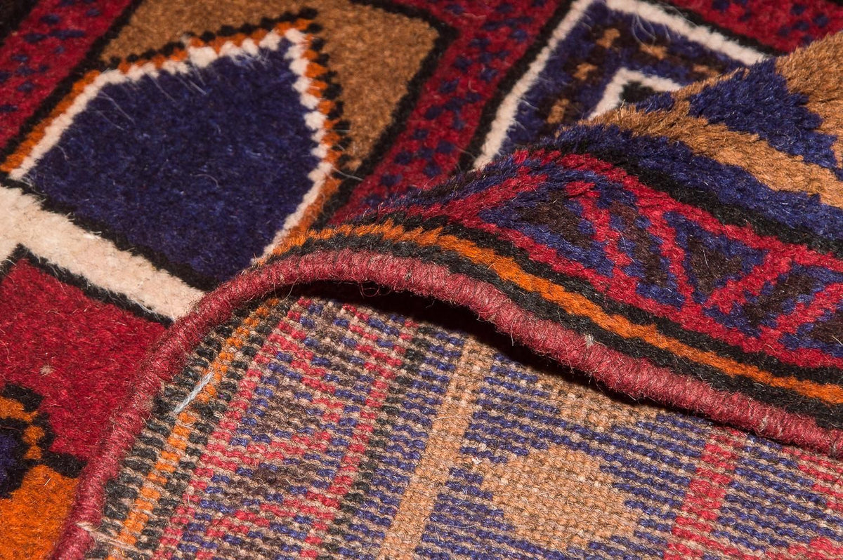 Dywan beludżycki - 130 x 83 cm - wielokolorowy