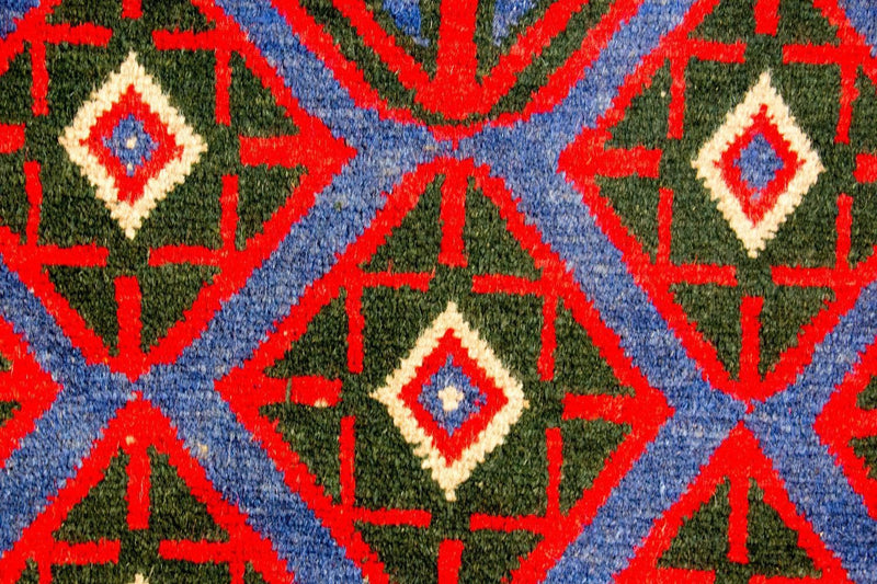 Dywan beludżycki - 135 x 82 cm - czerwony