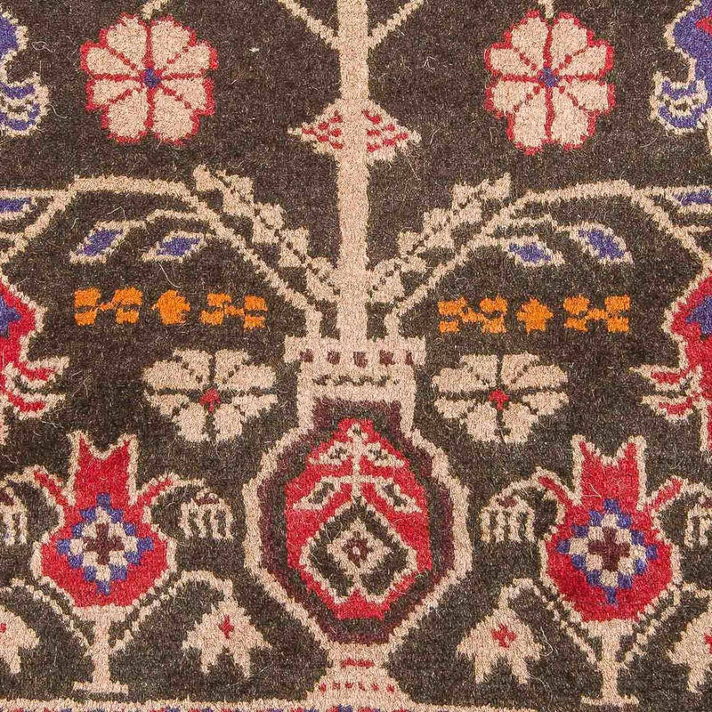 Dywan beludżycki - 133 x 77 cm - brązowy