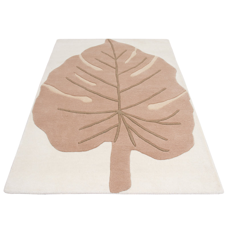 Monstera Leaf Dywan wełniany