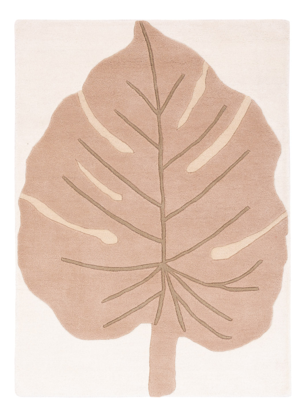 Monstera Leaf Dywan wełniany