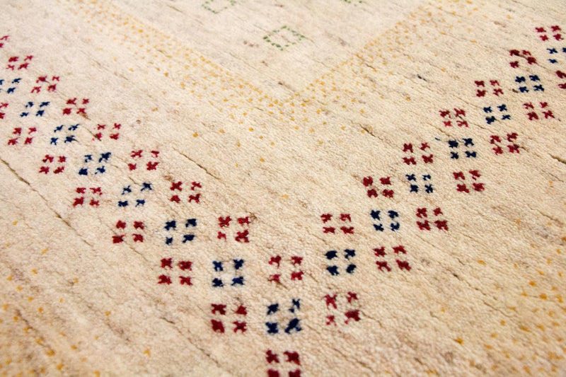 Dywan Gabbeh - Loribaft Perski - 250 x 200 cm - beżowy