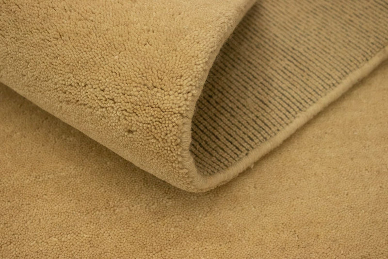 Biegacz Dywan Gabbeh - Miękki - 240 x 80 cm - jasnobrązowy