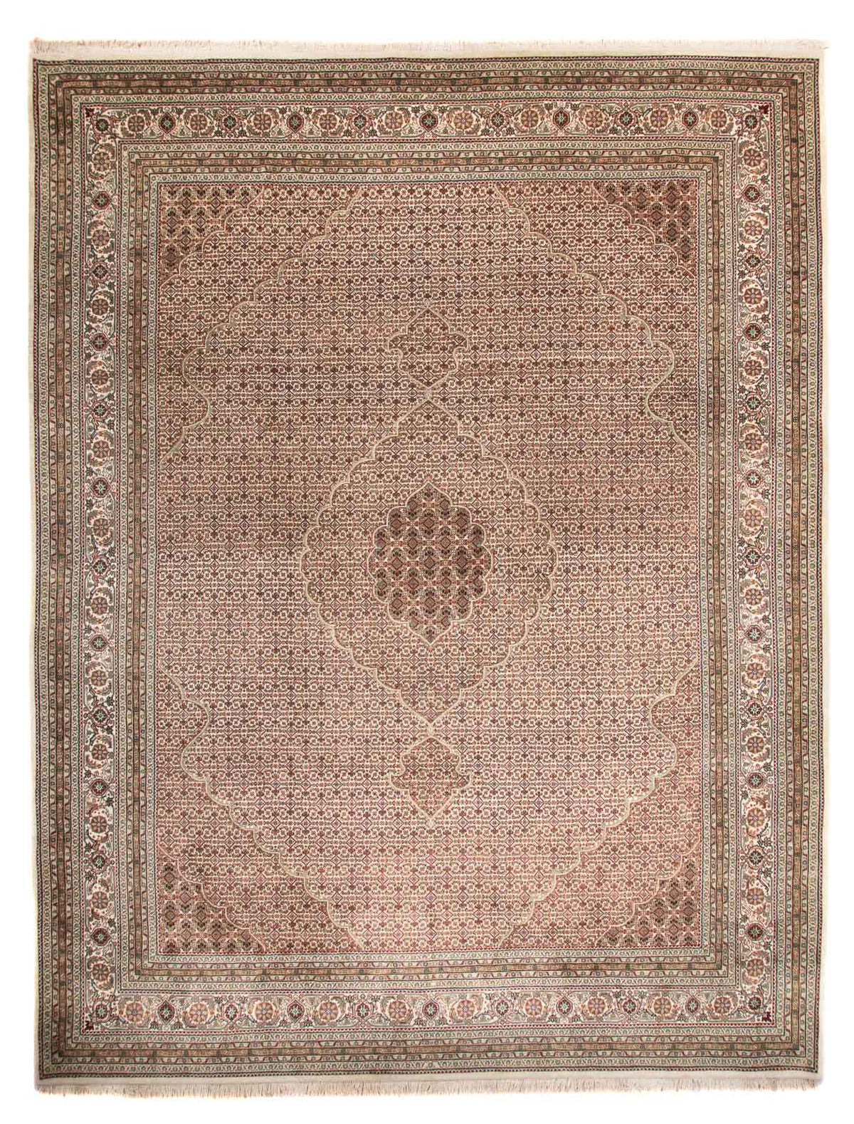 Dywan orientalny - Tabriz - 400 x 300 cm - beżowy