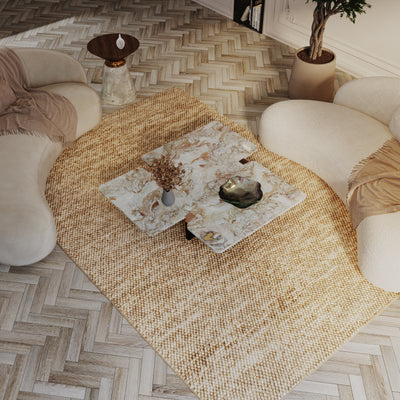 Dywan wełniany - Filcowa kula - Mosaik - okrągły