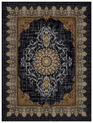 Orientalny dywan tkany - Saffron Sensations - prostokątny