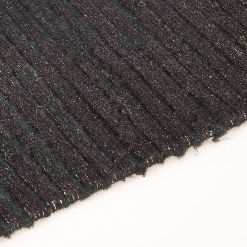 Dywan z krótkim włosiem - 230 x 160 cm - czarny