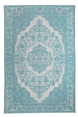 Biegacz Dywan Vintage - 300 x 80 cm - niebieski