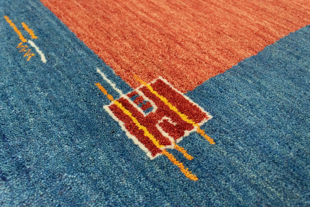 Dywan Gabbeh - Indus - 300 x 250 cm - czerwony