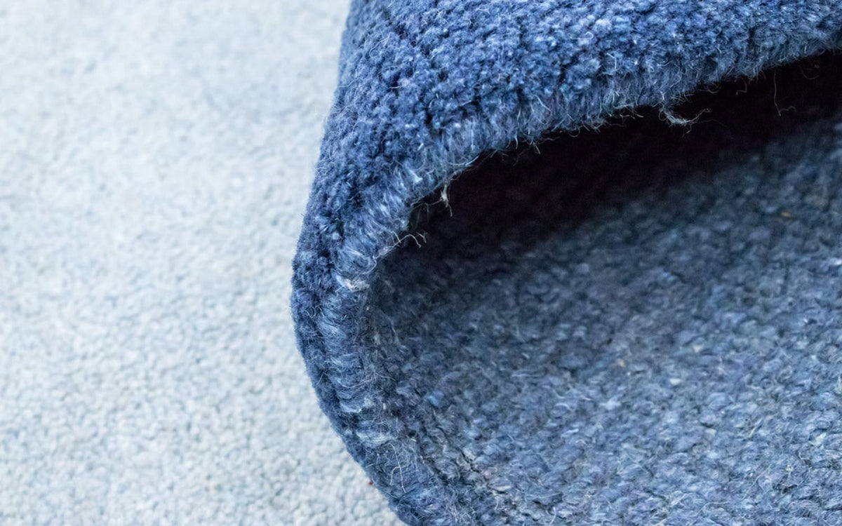 Dywan z Nepalu - 300 x 200 cm - jasnoniebieski