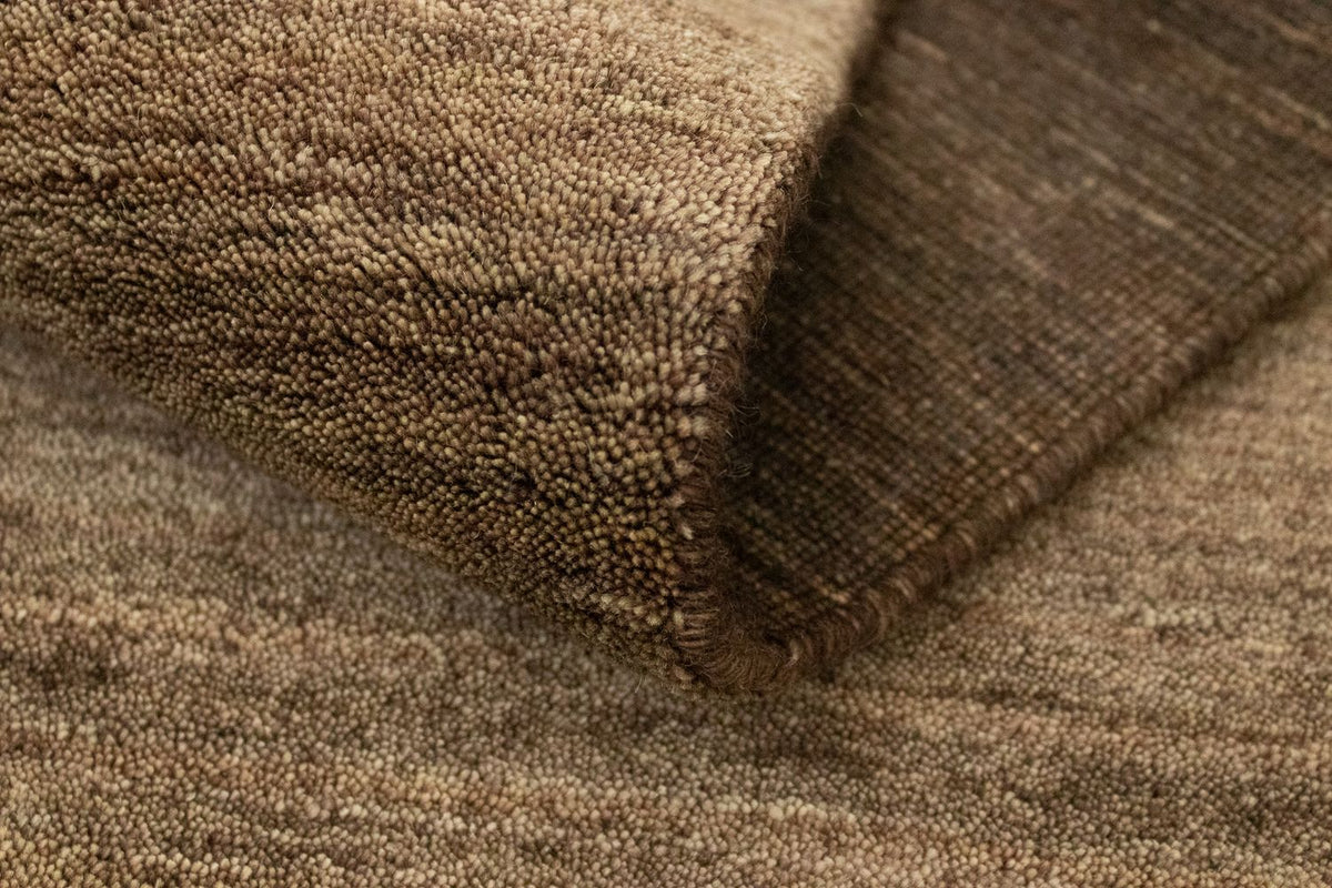 Biegacz Dywan Gabbeh - Indus - 200 x 80 cm - brązowy