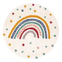 Kinderteppich Regenbogen rund – product image