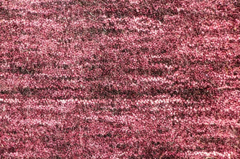 Dywan wełniany - 169 x 123 cm - fioletowy