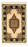 Dywan perski Zita - Prostokątny / Beżowy / 100 x 150 cm Prostokątny