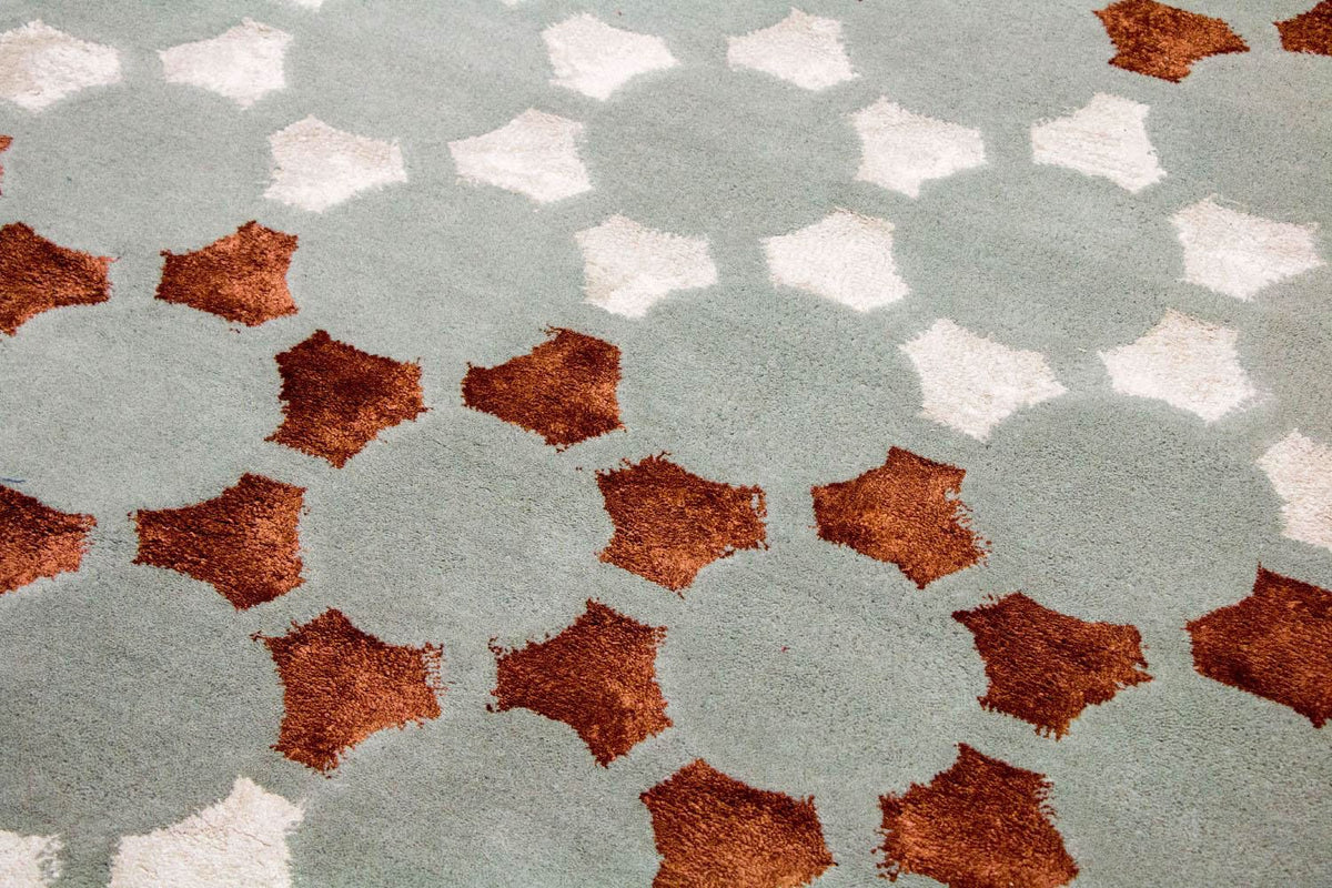 Designerski dywan - 239 x 157 cm - wielokolorowy