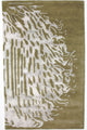 Designerski dywan - 246 x 154 cm - beżowy