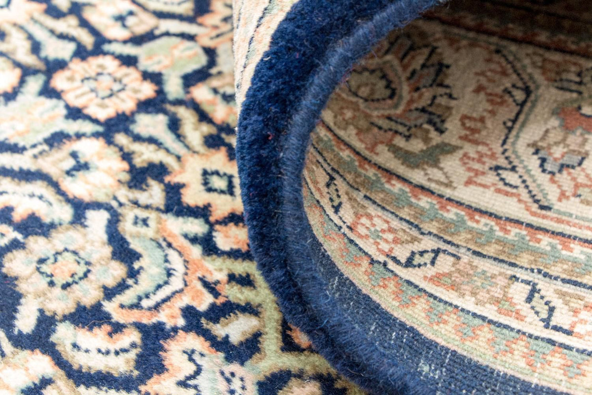 Dywan perski - Bijar - 248 x 196 cm - ciemnoniebieski