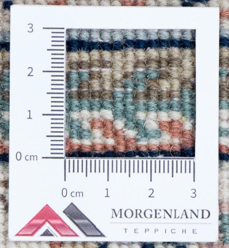 Dywan perski - Bijar - 248 x 196 cm - ciemnoniebieski