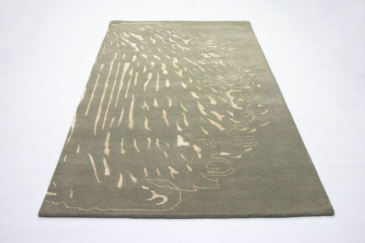 Designerski dywan - 242 x 152 cm - szary