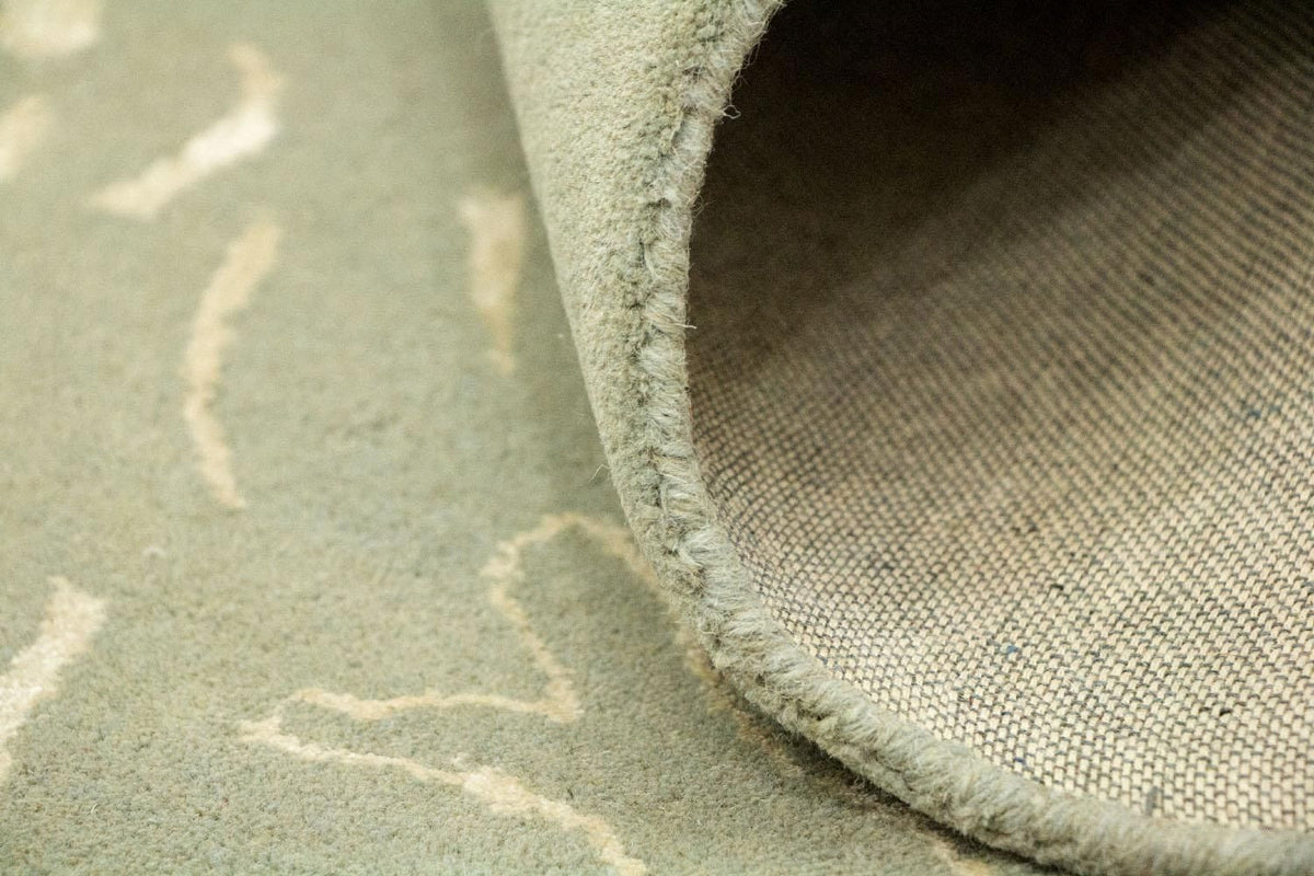 Designerski dywan - 242 x 152 cm - szary