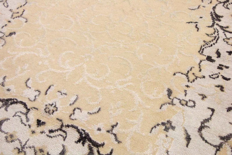 Designerski dywan - 156 x 88 cm - beżowy