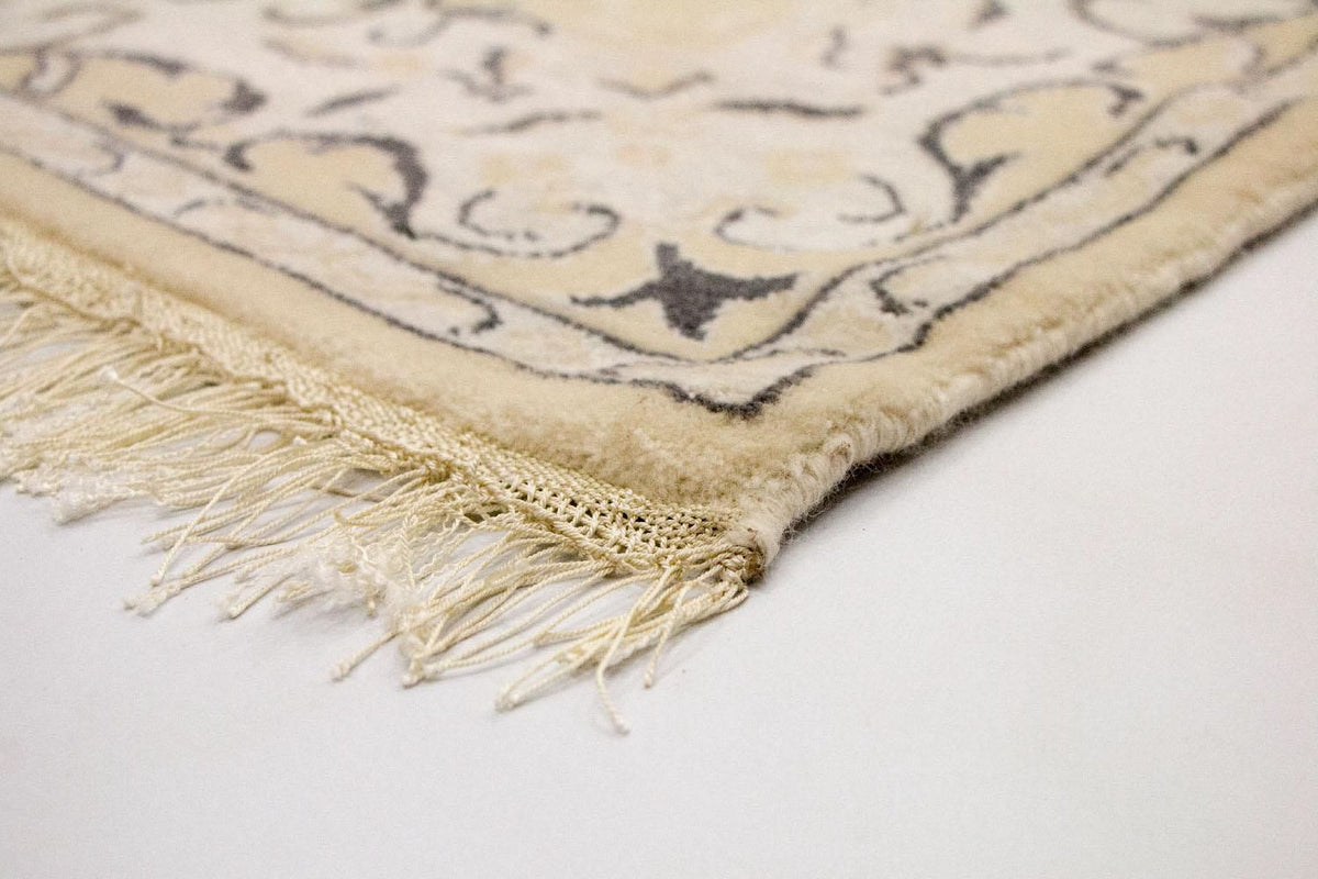 Designerski dywan - 156 x 88 cm - beżowy