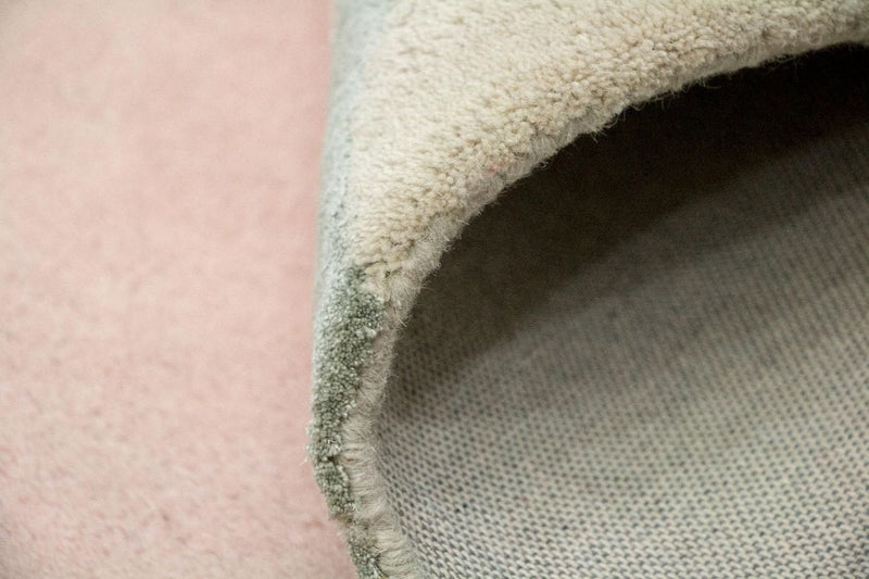 Designerski dywan - 181 x 121 cm - beżowy