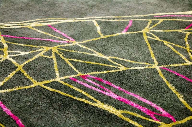 Designerski dywan - 240 x 155 cm - wielokolorowy