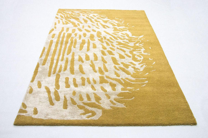 Designerski dywan - 244 x 153 cm - jasnozielony