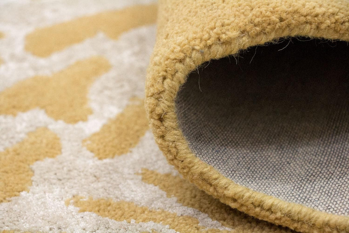 Designerski dywan - 244 x 153 cm - jasnozielony