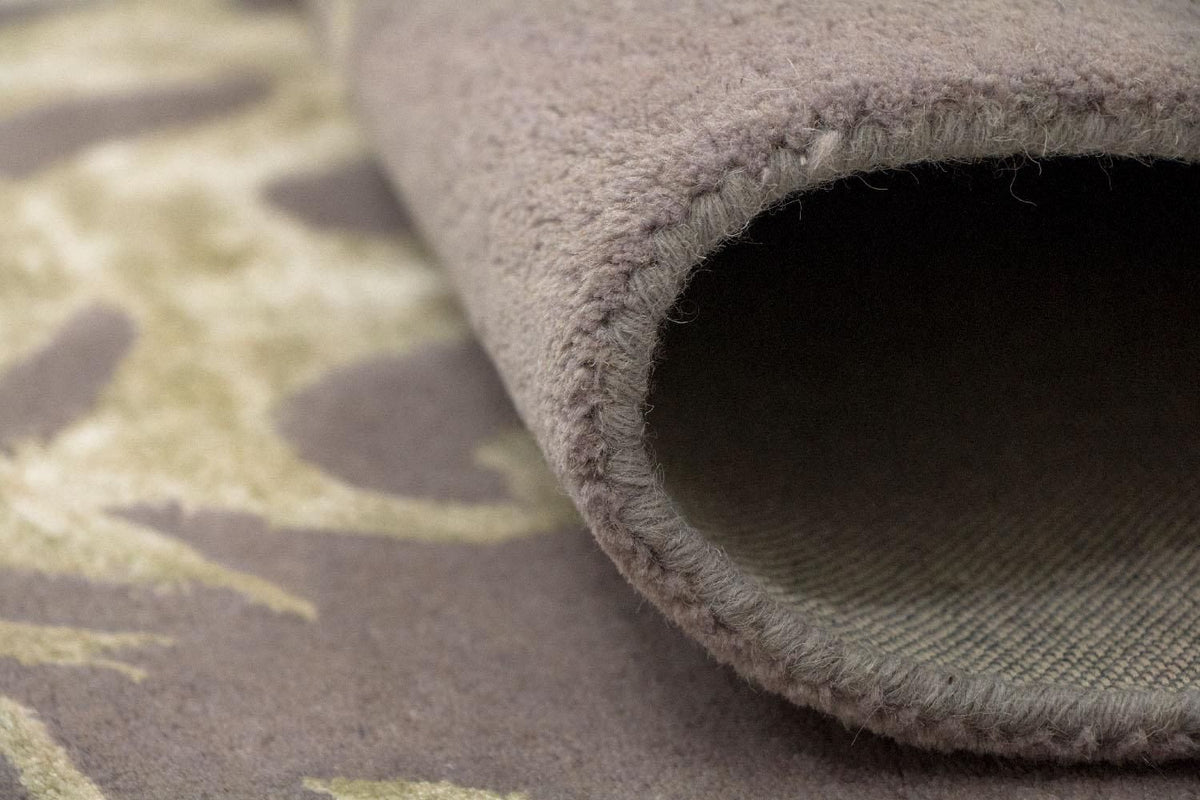 Designerski dywan - 242 x 153 cm - liliowy