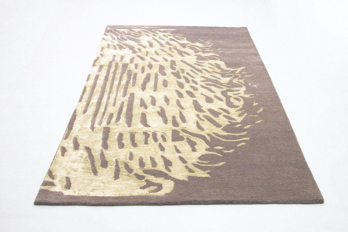 Designerski dywan - 242 x 153 cm - liliowy