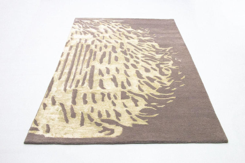 Designerski dywan - 242 x 153 cm - liliowy