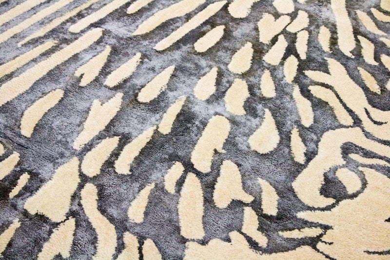 Designerski dywan - 240 x 153 cm - beżowy