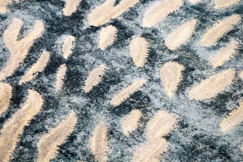 Designerski dywan - 246 x 154 cm - beżowy