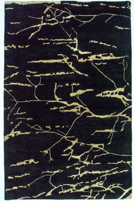 Designerski dywan - 243 x 155 cm - niebieski