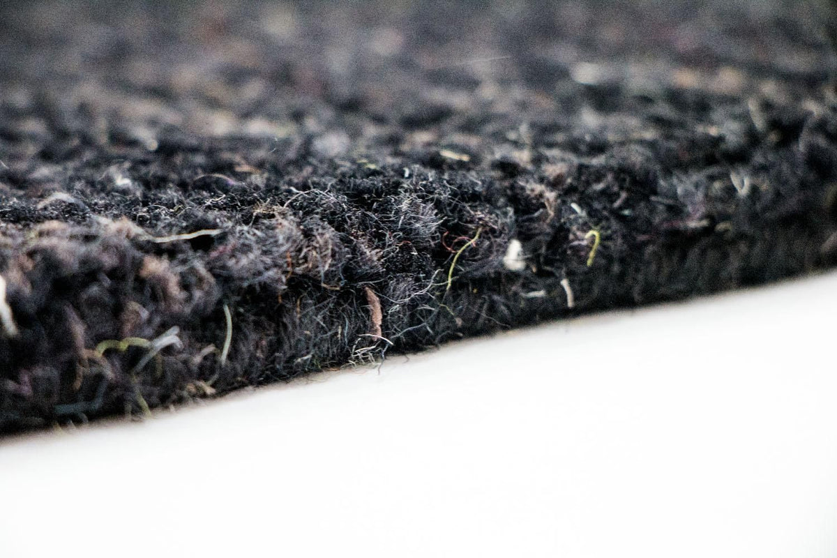 Designerski dywan - 243 x 155 cm - niebieski