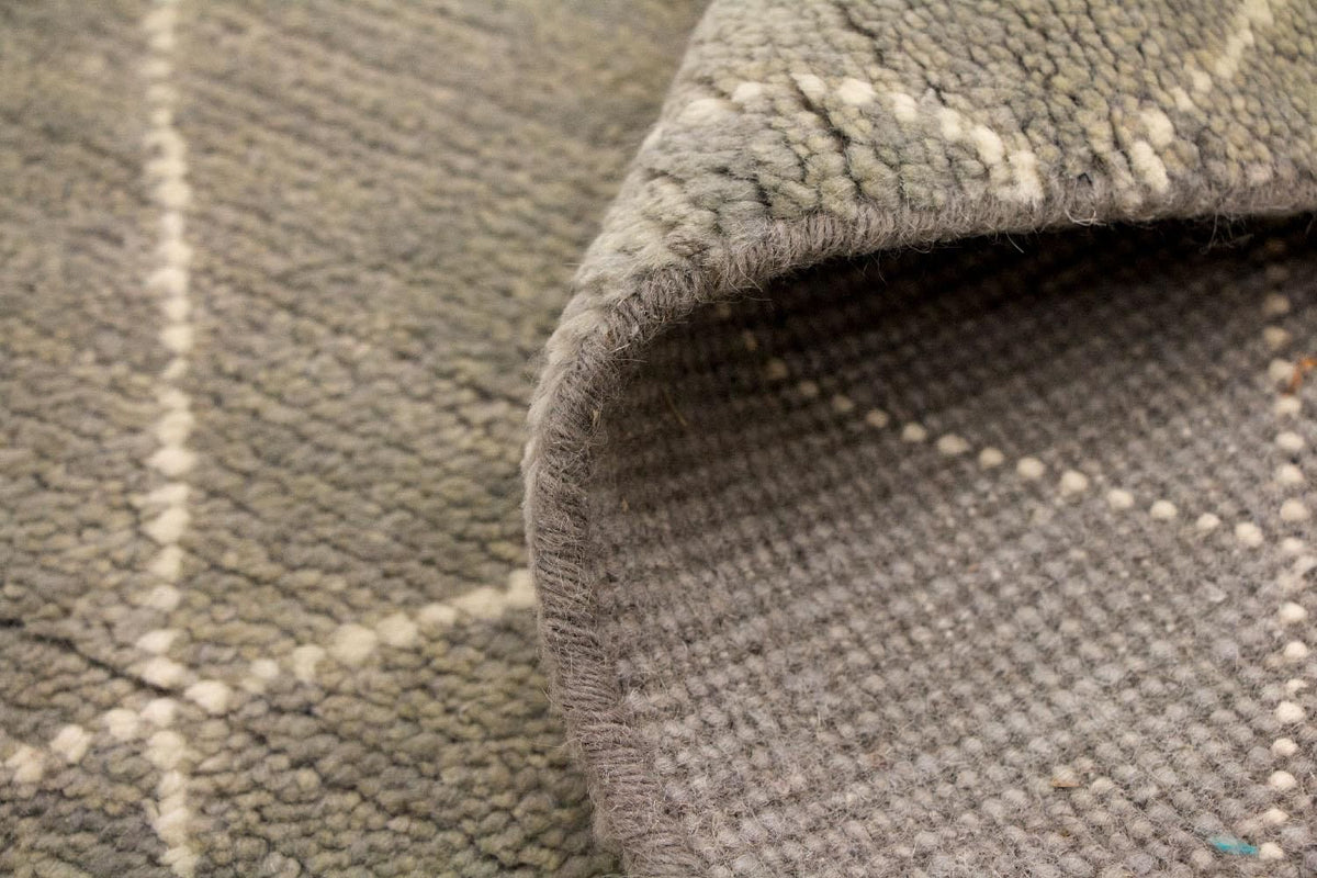 Designerski dywan - 240 x 160 cm - szary